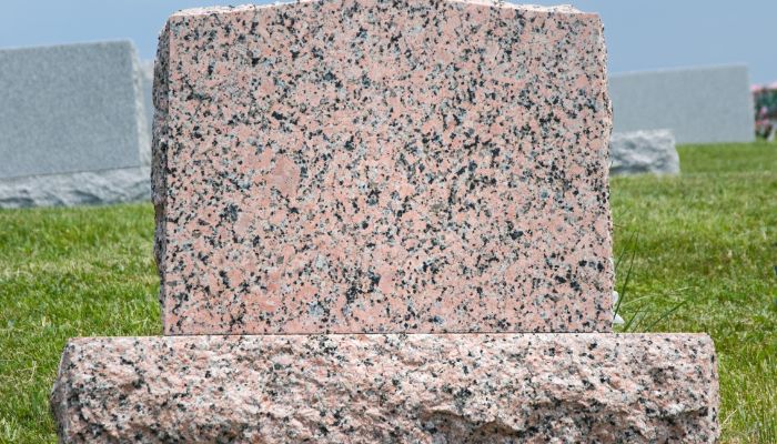 granite headstone