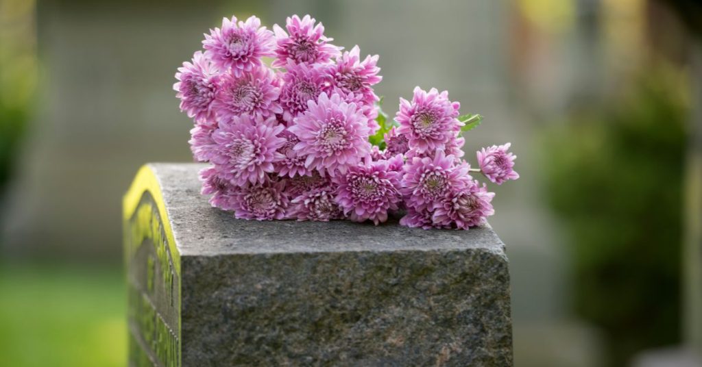 upright headstones